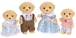 Семья желтого лабрадора SYLVANIAN FAMILIES цена и информация | Игрушки для девочек | pigu.lt