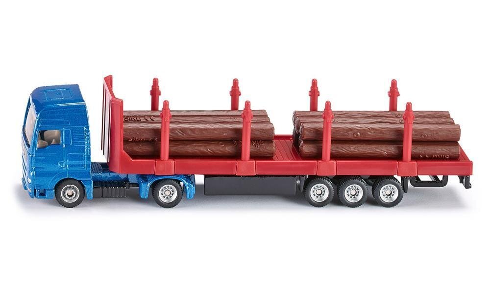 Siku 16 - Samochód ciężarowy do transportu drewna S1659 kaina ir informacija | Žaislai berniukams | pigu.lt