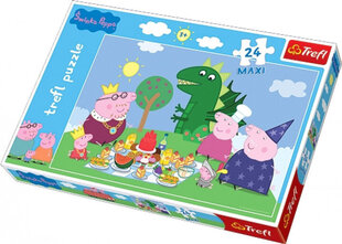 Dėlionė Maxi Trefl Peppa Pig 24 d. kaina ir informacija | Dėlionės (puzzle) | pigu.lt