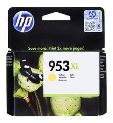 Чернила HP 953XL, желтые | 1600 пг | HP OfficeJet Pro 8210/8218/8710/8715/8720/8725 F6U18AE цена и информация | Картриджи для струйных принтеров | pigu.lt