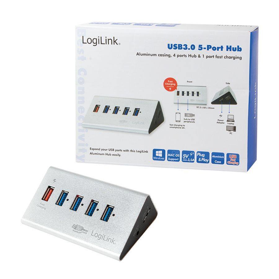 Logilink UA0227 цена и информация | Adapteriai, USB šakotuvai | pigu.lt