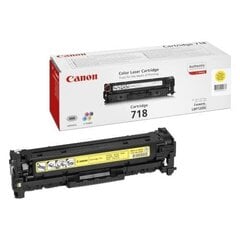 Canon 718 Yellow Toner Cartridge for LBP7200 (2900p./5%) kaina ir informacija | Kasetės lazeriniams spausdintuvams | pigu.lt