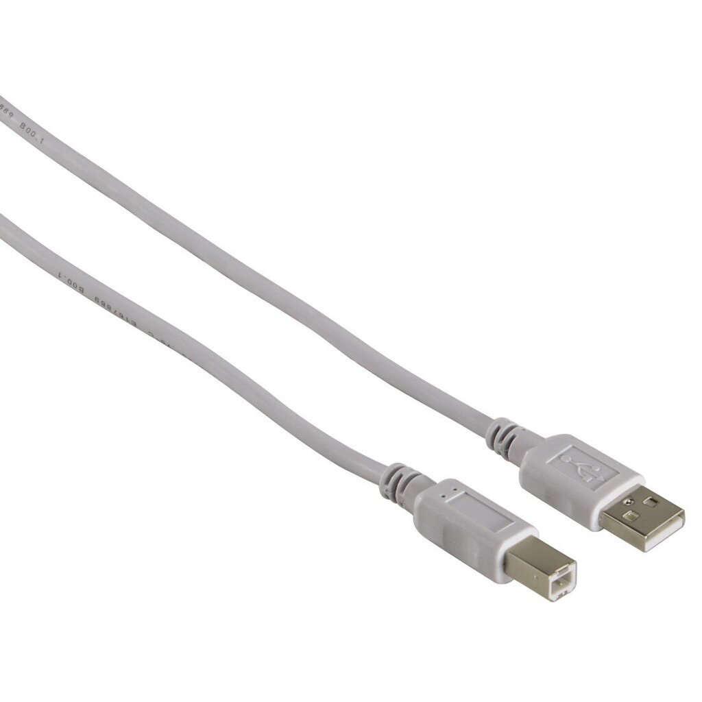 Printerio kabelis HAMA USB A-B. 1.5m. kaina ir informacija | Kabeliai ir laidai | pigu.lt
