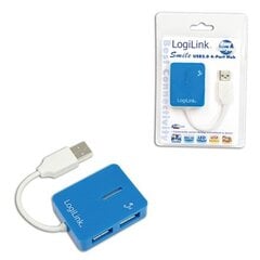 Logilink UA0136 цена и информация | Адаптеры, USB-разветвители | pigu.lt