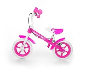 Беговел Milly Mally Dragon, розовый цена и информация | Балансировочные велосипеды | pigu.lt