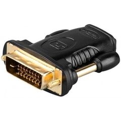 Goobay 68931 HDMI™/DVI-D adapter, gold-plated kaina ir informacija | Adapteriai, USB šakotuvai | pigu.lt