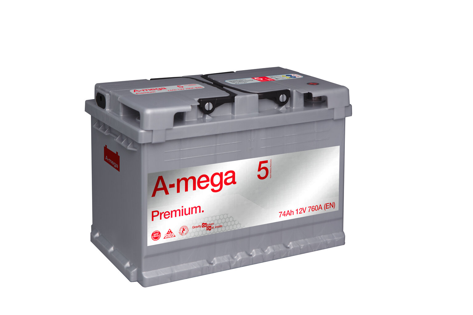 Akumuliatorius A-MEGA Premium 74Ah 760A kaina ir informacija | Akumuliatoriai | pigu.lt
