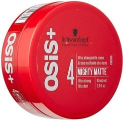 Средство для укладки волос Schwarzkopf Osis+ Mighty Matte, 85 мл цена и информация | Средства для укладки волос | pigu.lt