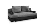 Sofa NORE Milo, juoda/ pilka