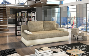 Sofa NORE Milo, kreminės/smėlio spalvos kaina ir informacija | Sofos | pigu.lt
