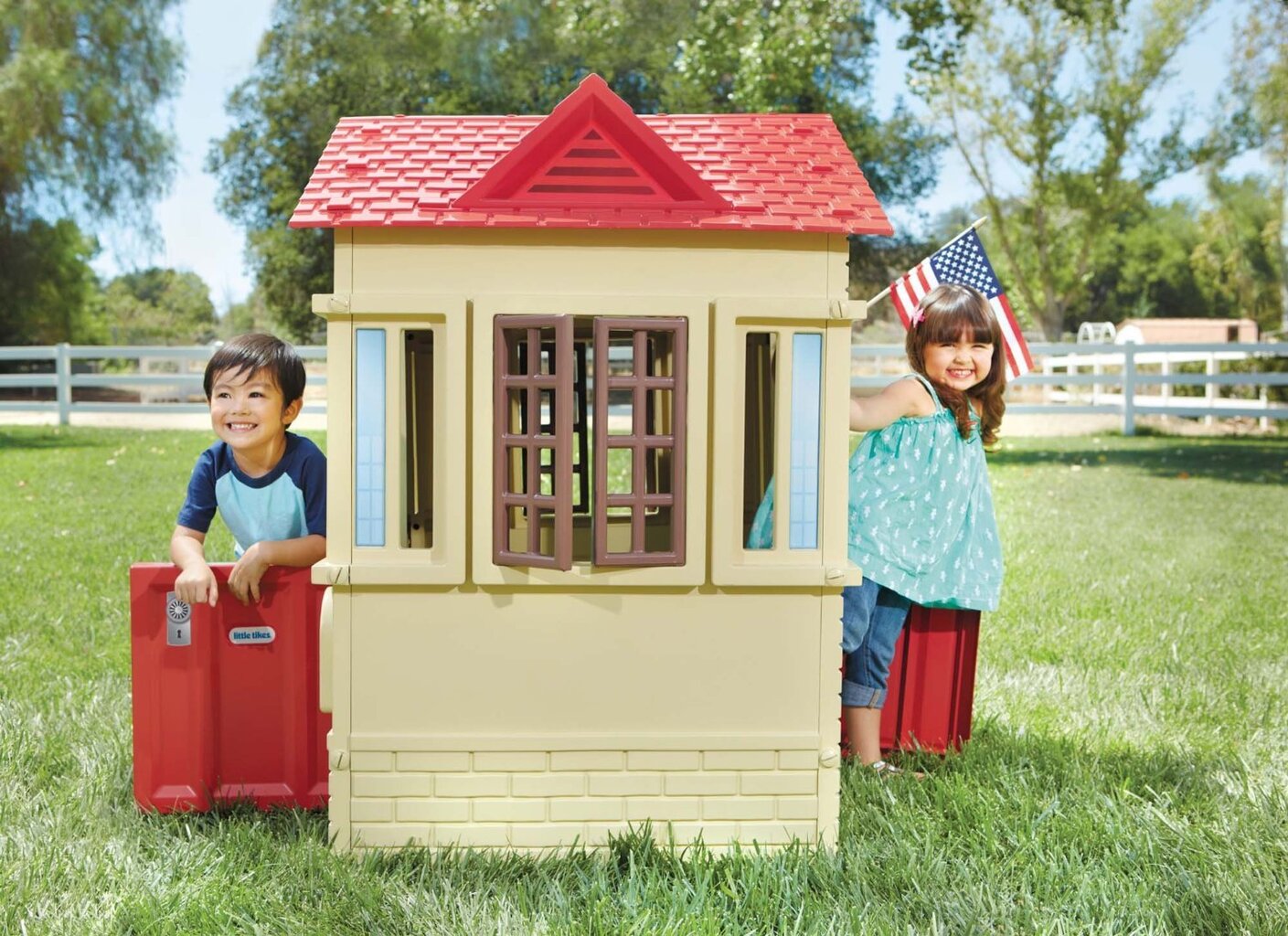Plastikinis žaidimų namelis Little Tikes, 637902 kaina ir informacija | Vaikų žaidimų nameliai | pigu.lt