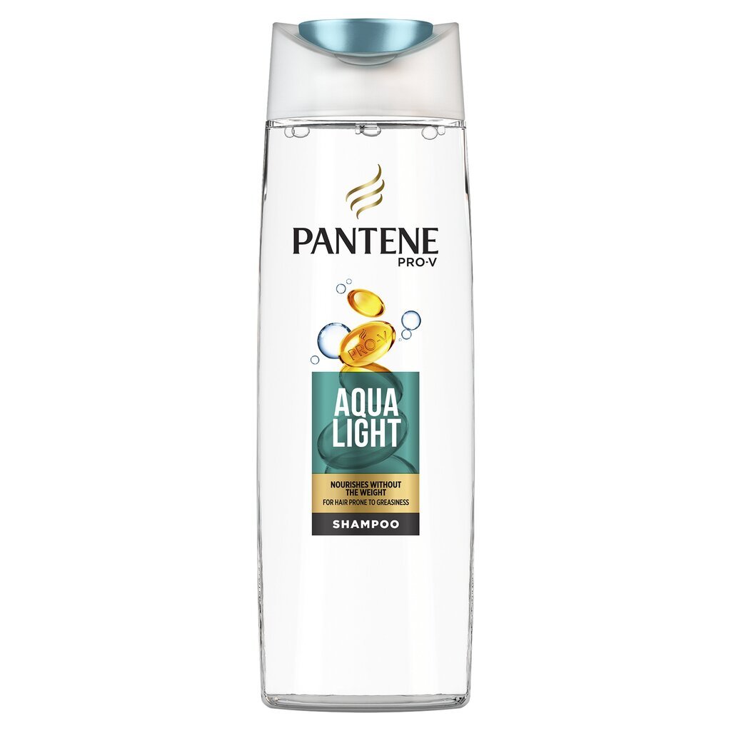 Šampūnas riebiems plaukams Pantene Fine Aqua Light 400 ml цена и информация | Šampūnai | pigu.lt