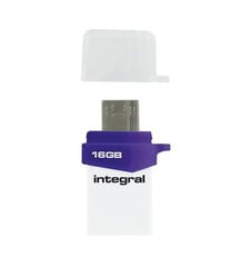 Integral flashdrive MICRO FUSION 16Гб USB3.0 цена и информация | USB накопители | pigu.lt