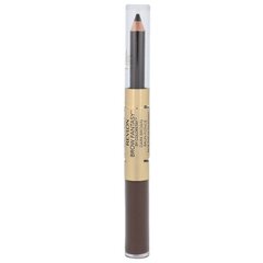 Antakių pieštukas+ antakių gelis Revlon Brow Fantasy 1.49 g, 106 Dark Brown kaina ir informacija | Antakių dažai, pieštukai | pigu.lt