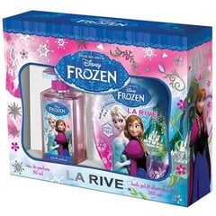 Комплект La Rive Frozen: edp 50 мл + гель для душа + шампунь 250 мл цена и информация | Духи для детей | pigu.lt