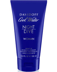 Dušo želė Davidoff Cool Water Night Dive moterims 150 ml kaina ir informacija | Parfumuota kosmetika moterims | pigu.lt