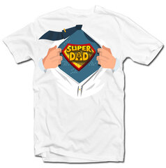 Рубашка "Super DAD" цена и информация | Оригинальные футболки | pigu.lt