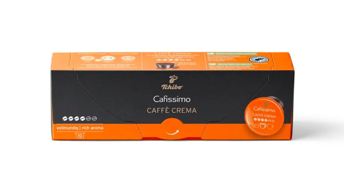 Kavos kapsulės Tchibo Cafissimo Caffe Crema | Rich aroma Vollmundig цена и информация | Kava, kakava | pigu.lt