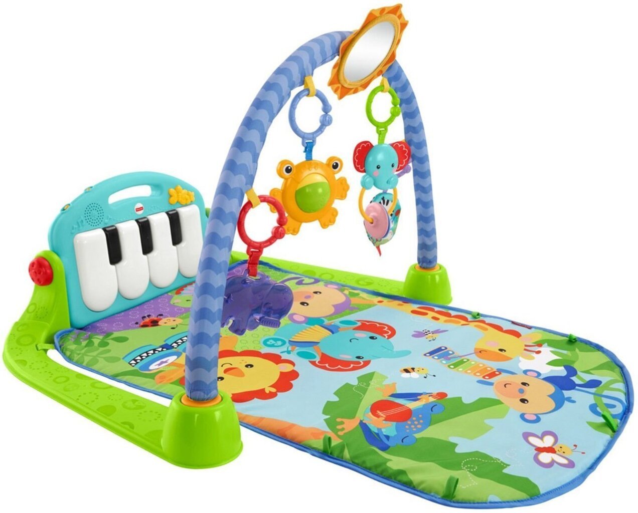 Muzikinis veiklos kilimėlis su pianinu Fisher Price, BMH49 цена и информация | Lavinimo kilimėliai | pigu.lt