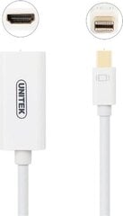 Unitek Mini DisplayPort Male, HDMI Type A Female kaina ir informacija | Kabeliai ir laidai | pigu.lt