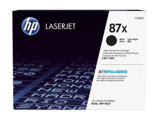 HP No.87X (CF287X), черный картридж цена и информация | Картриджи для лазерных принтеров | pigu.lt