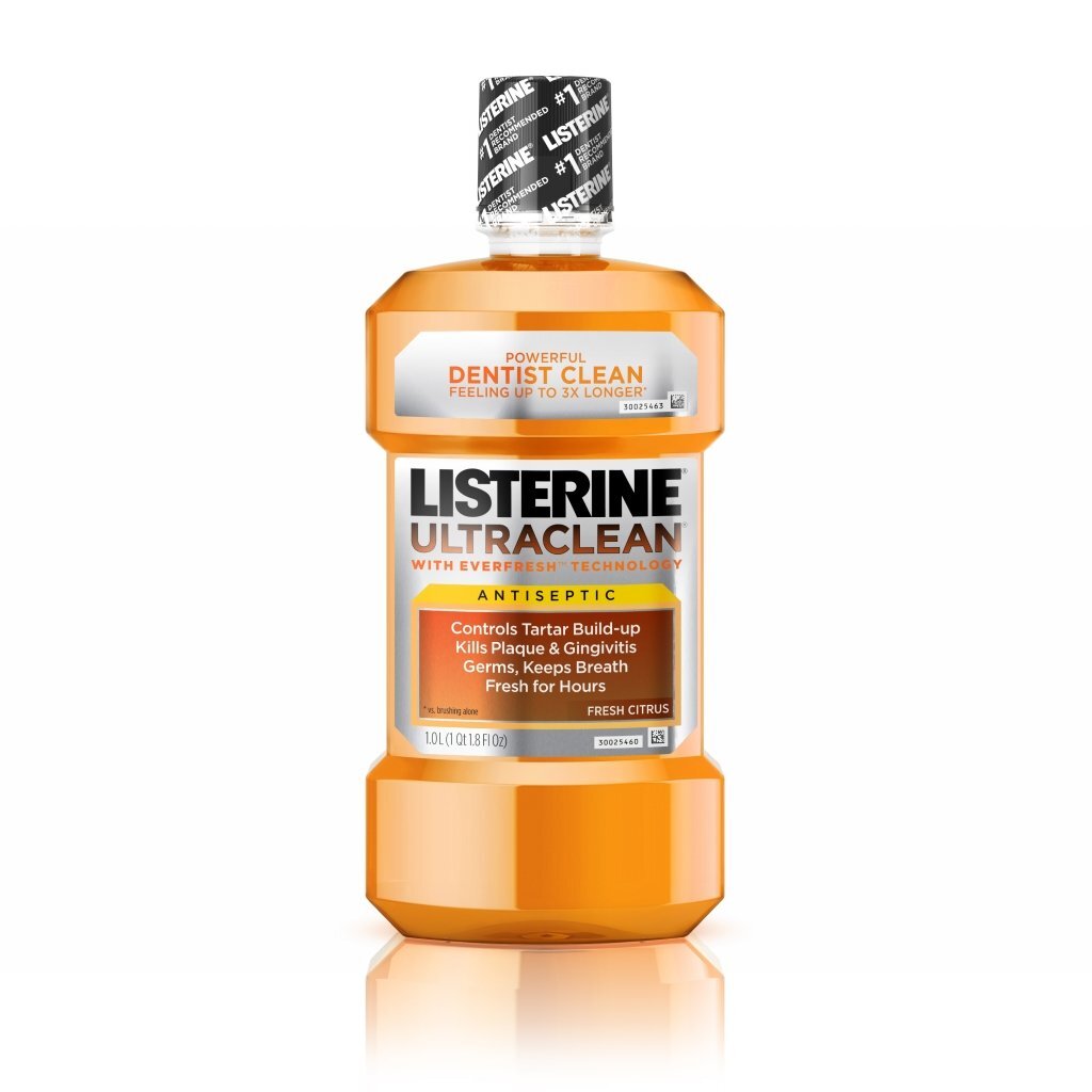 Burnos skalavimo skystis Listerine Cool Citrus 250 ml цена и информация | Dantų šepetėliai, pastos | pigu.lt