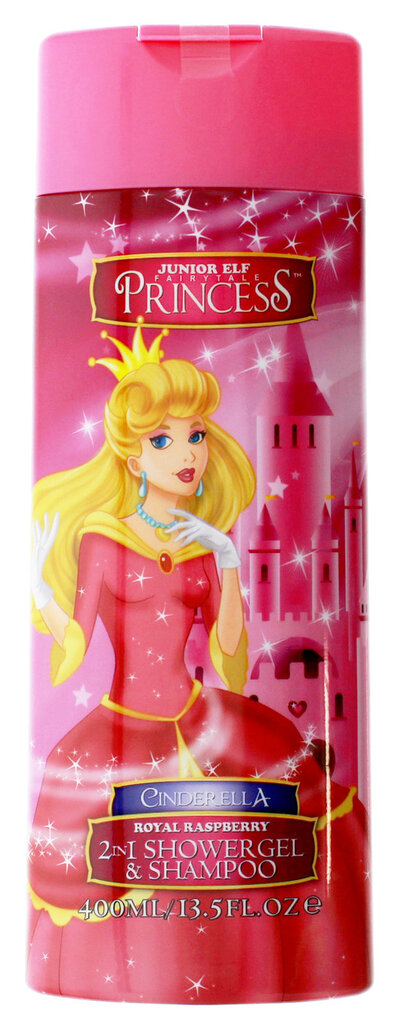 Šampūnas-dušo želė vaikams Elf Princess Cinderella 400 ml kaina ir informacija | Dušo želė, aliejai | pigu.lt