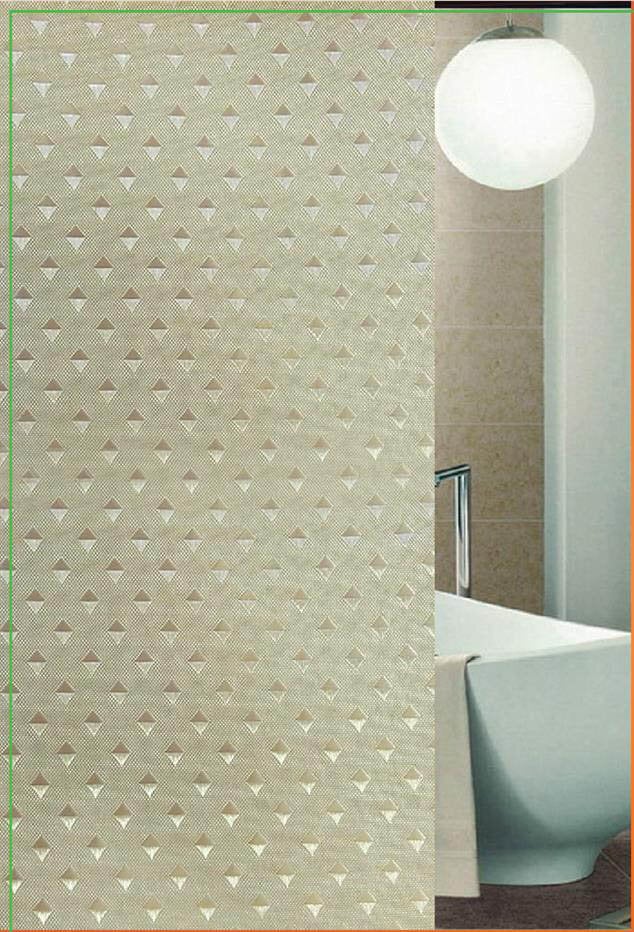 Tekstilinė vonios užuolaida 180x180 cm Benedomo, Khaki цена и информация | Vonios kambario aksesuarai | pigu.lt