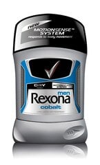 Pieštukinis dezodorantas vyrams Rexona Cobalt 50 ml kaina ir informacija | Dezodorantai | pigu.lt