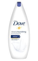 Гель для душа Dove Deeply Nourishing, 250 мл цена и информация | Масла, гели для душа | pigu.lt