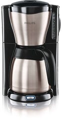 Кофеварка Philips HD7546/20, черная/нержавеющая сталь цена и информация | Philips Кухонная техника | pigu.lt