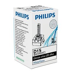 Philips Xenon D1S WHITE VISION 6000k лампочка цена и информация | Philips Автотовары | pigu.lt