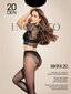 Pėdkelnės moterims Incanto Bikini 20 DEN, juodos kaina ir informacija | Pėdkelnės | pigu.lt