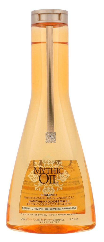 Maitinamasis šampūnas L'Oreal Professionnel Mythic Oil Argan Oil & Mirra 250 ml цена и информация | Šampūnai | pigu.lt