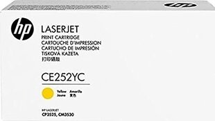 HP No.504A (CE252Y), geltona kasetė lazeriniams spausdintuvams, 7000 psl. kaina ir informacija | Kasetės lazeriniams spausdintuvams | pigu.lt
