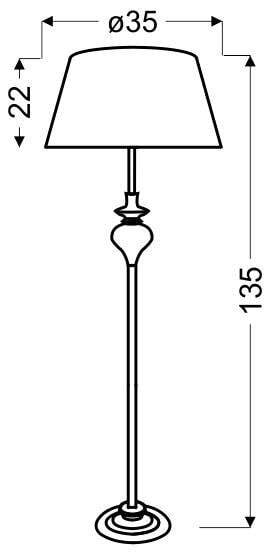 Candellux Toršeras Gillenia kaina ir informacija | Toršerai | pigu.lt