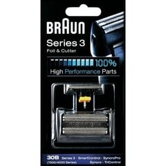 Сеточка для бритвы + лезвие Braun 30B цена и информация | Аксессуары к товарам для красоты | pigu.lt