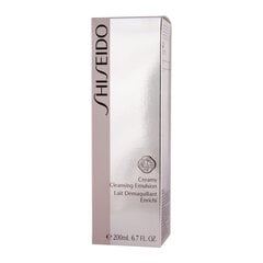 Kreminis makiažo valiklis Shiseido Creamy Cleansing Emulsion 200 ml kaina ir informacija | Veido prausikliai, valikliai | pigu.lt