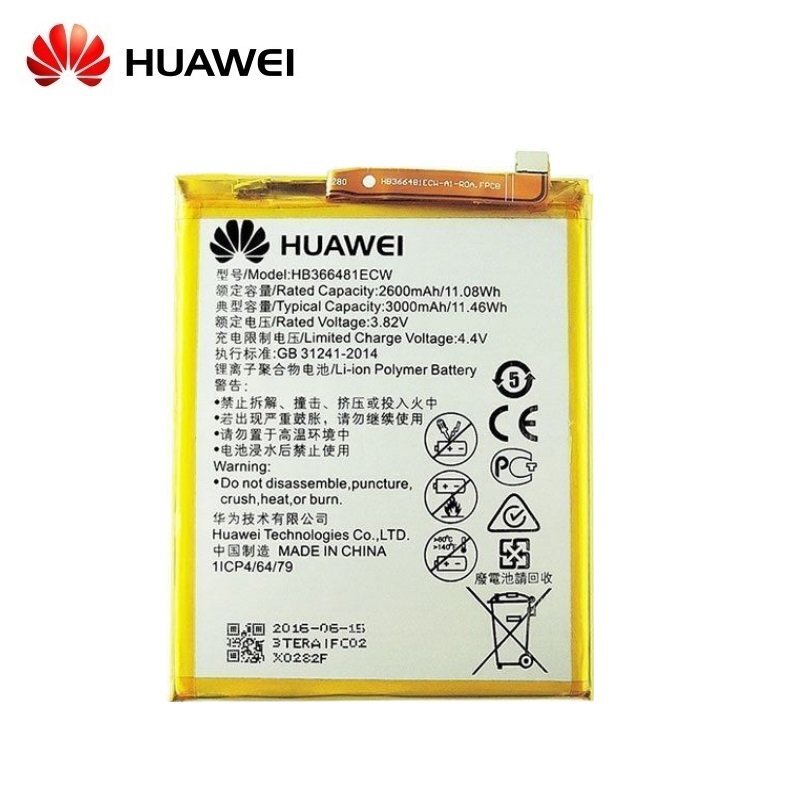 Originali baterija Huawei HB366481ECW skirta Ascend P9, Li-Ion 2900mAh kaina ir informacija | Akumuliatoriai telefonams | pigu.lt