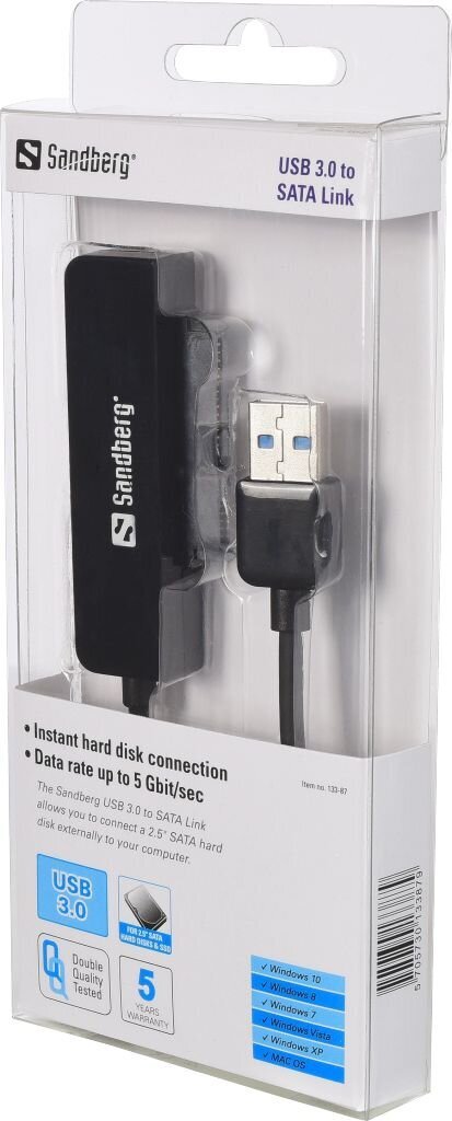 Sandberg 133-87 kaina ir informacija | Adapteriai, USB šakotuvai | pigu.lt