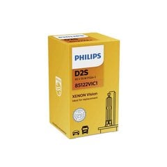лампочка Xenon Philips D2S VISION +30% 4600k цена и информация | Автомобильные лампочки | pigu.lt