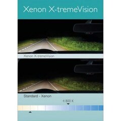 Automobilinė ksenon lemputė Philips Xenon X-tremeVision D2S +50%, 4800k kaina ir informacija | Automobilių lemputės | pigu.lt