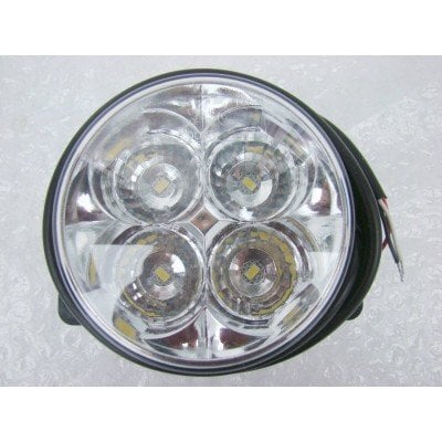LED dienos šviesos žibintai - 12 / 24V (apvalūs) kaina | pigu.lt