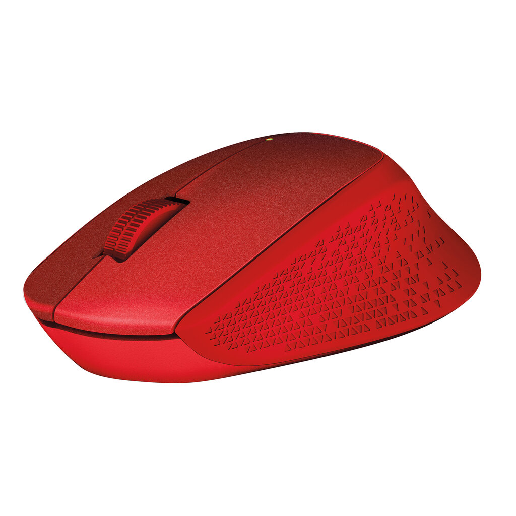 Logitech M330, raudona kaina ir informacija | Pelės | pigu.lt