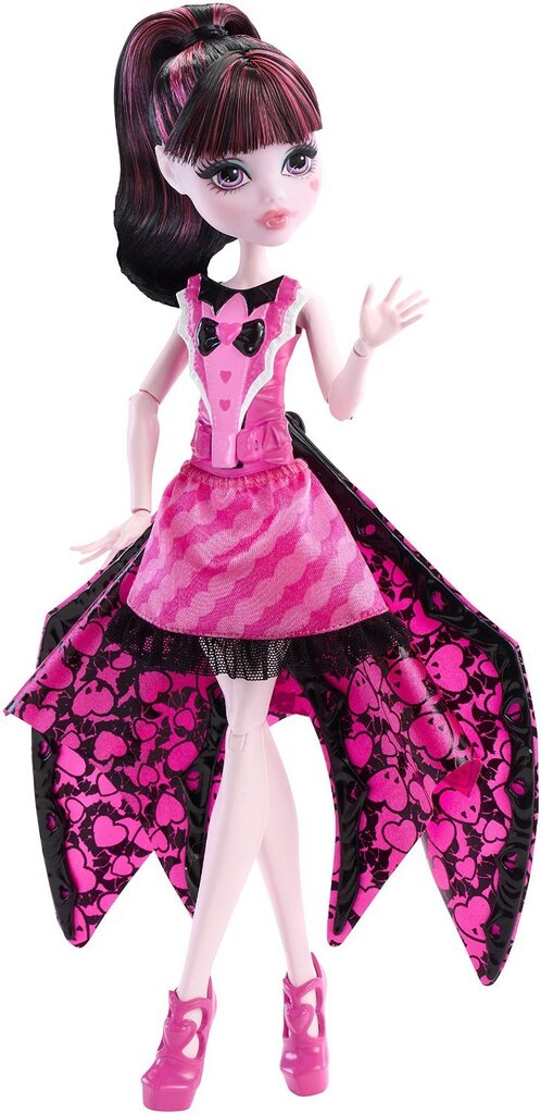 Lėlė Monster High Drakulaura DNX65, rožinė kaina ir informacija | Žaislai mergaitėms | pigu.lt