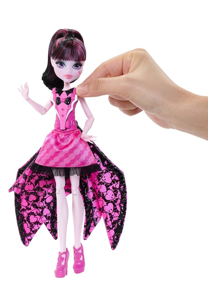 Lėlė Monster High Drakulaura DNX65, rožinė kaina ir informacija | Žaislai mergaitėms | pigu.lt