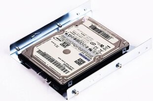 Gembird Metal mounting frame for 2.5'' SSD to 3.5'' bay (MF321) цена и информация | Аксессуары для компонентов | pigu.lt