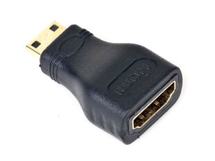 Gembird universalus adapteris Mini HDMI -> HDMI juodas kaina ir informacija | Adapteriai, USB šakotuvai | pigu.lt