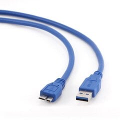Кабель USB 3.0 AM-MICRO, 3 м цена и информация | Кабели и провода | pigu.lt