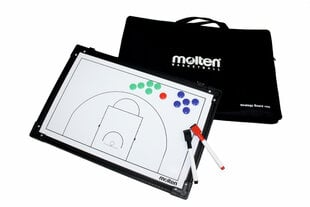 Taktinė lenta krepšinio treneriui Molten MSBB kaina ir informacija | Kitos krepšinio prekės | pigu.lt